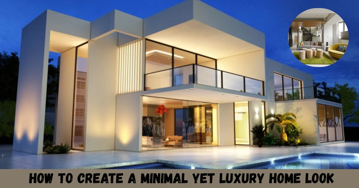 Minimal Yet Luxury Home