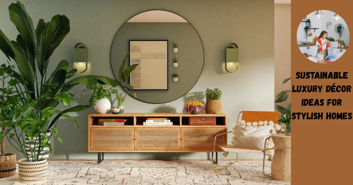 Sustainable Luxury Décor