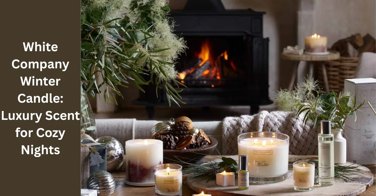 White Company Winter Candle