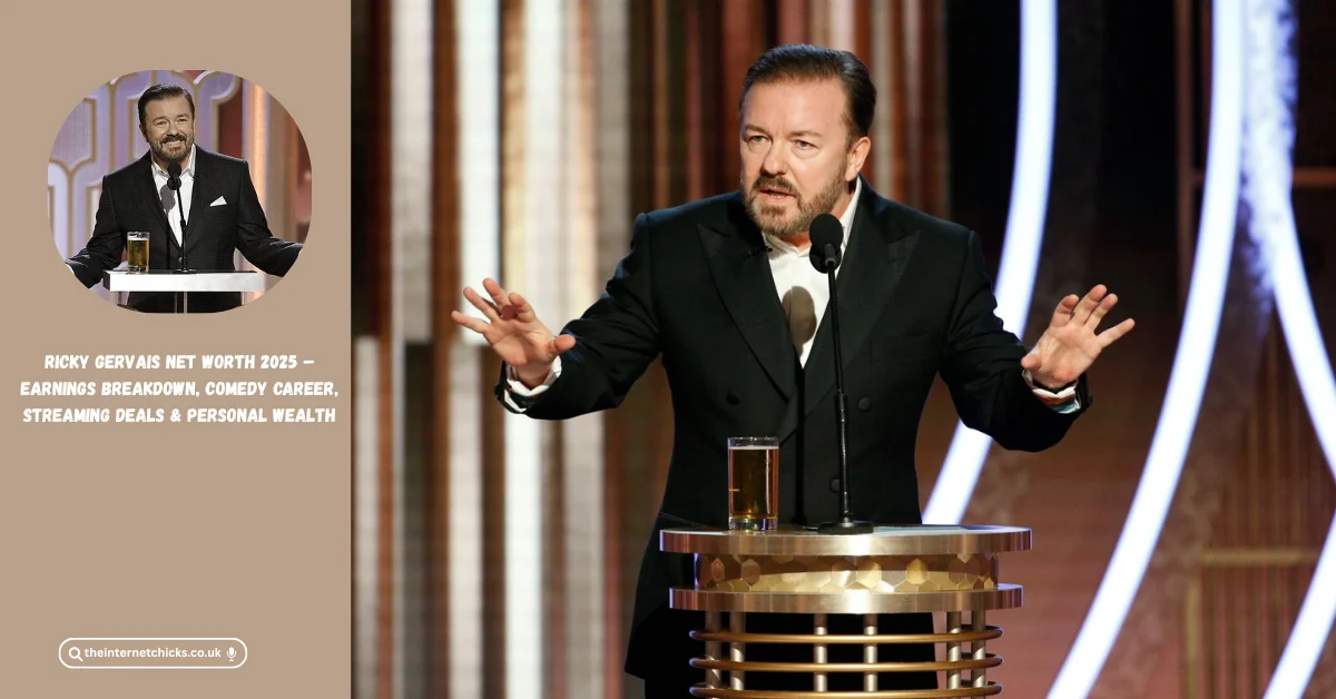 Ricky Gervais Net Worth