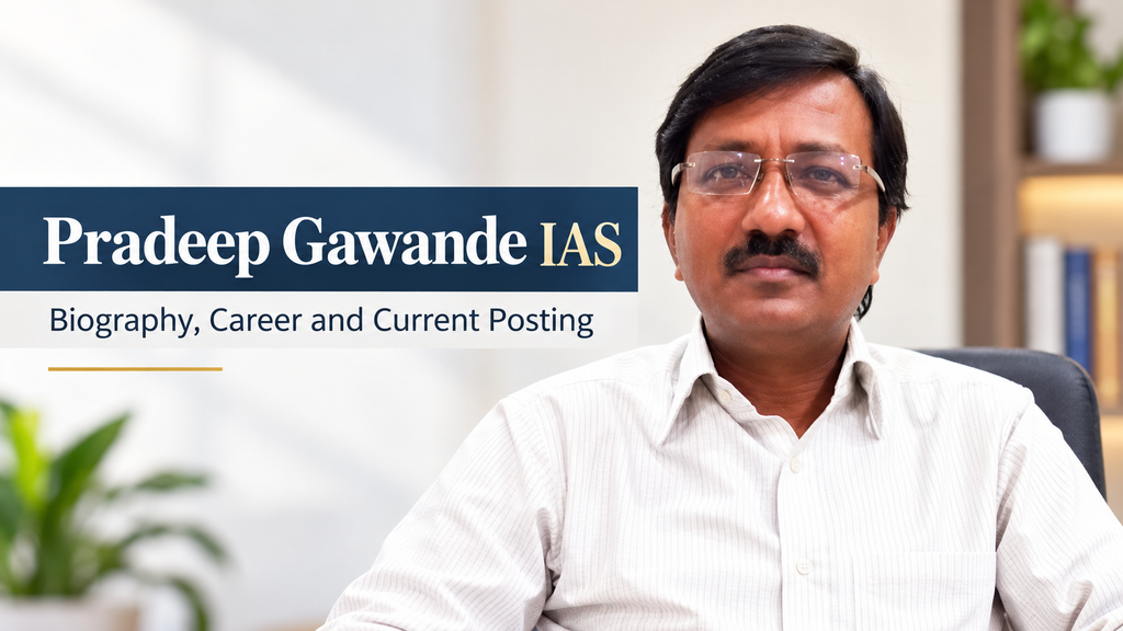 Pradeep Gawande IAS: Biography, Career, Education and Current Posting